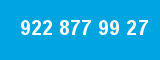 922 877 99 27 922 877 99 27